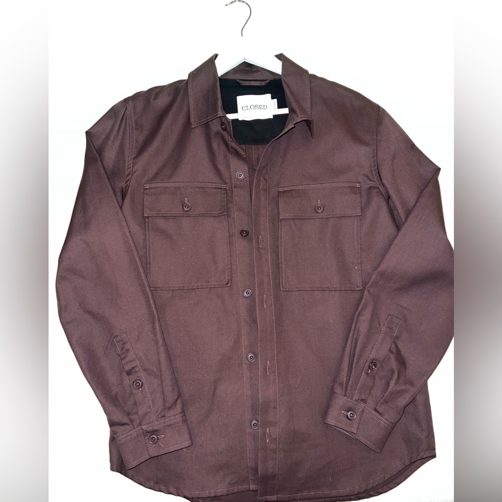 CLOSED - Military Utility Shirt Jacket